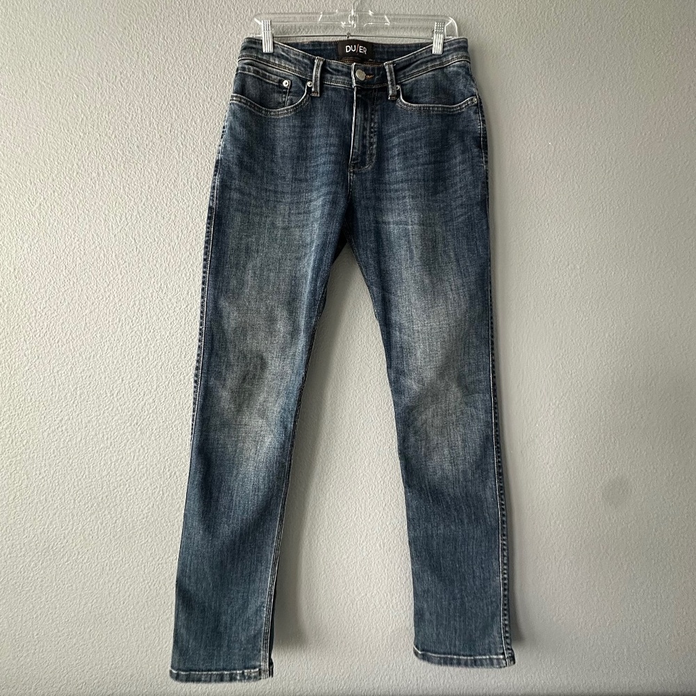 Du/Er L2X Relaxed Tapered Mens Jeans 30x32